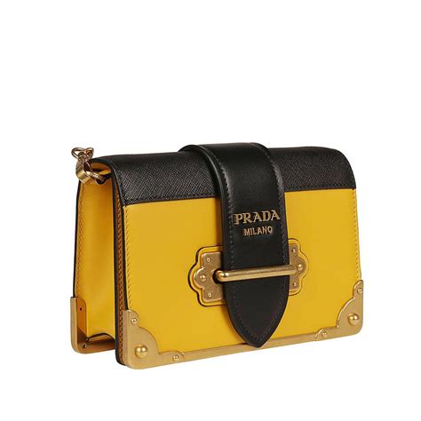 prada milano bag cahier